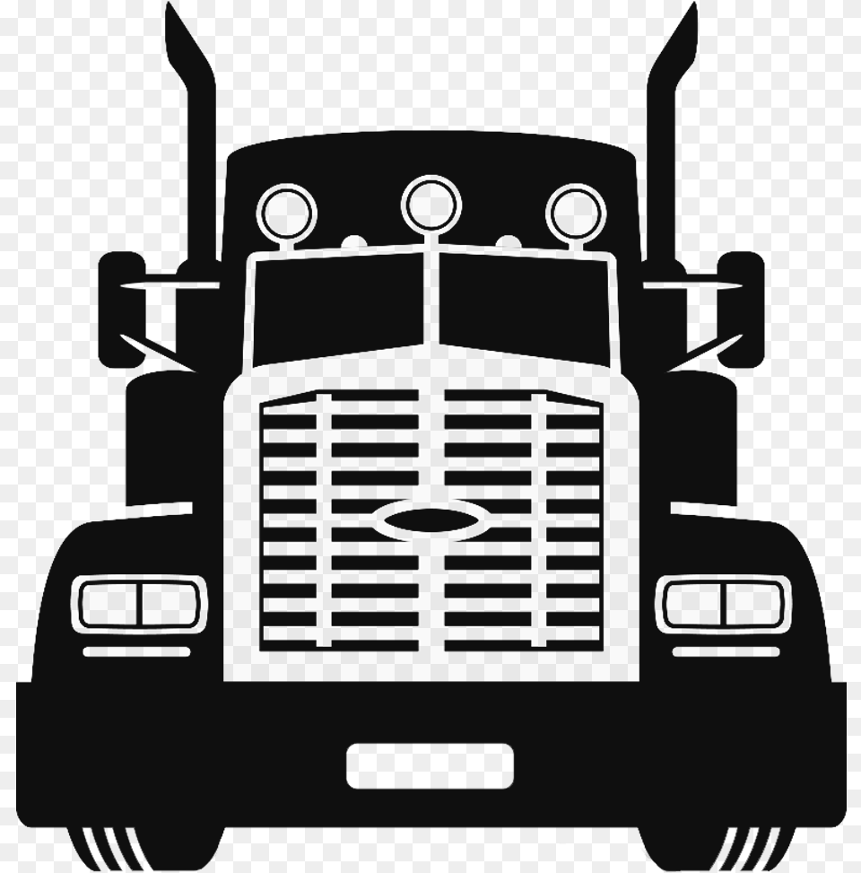 Truck Icon Truck Vector, Trailer Truck, Transportation, Vehicle, Bumper Free Png Download
