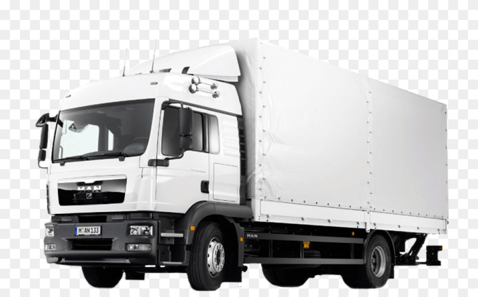 Truck Image Man Truck No Background, Trailer Truck, Transportation, Vehicle, Moving Van Free Png Download