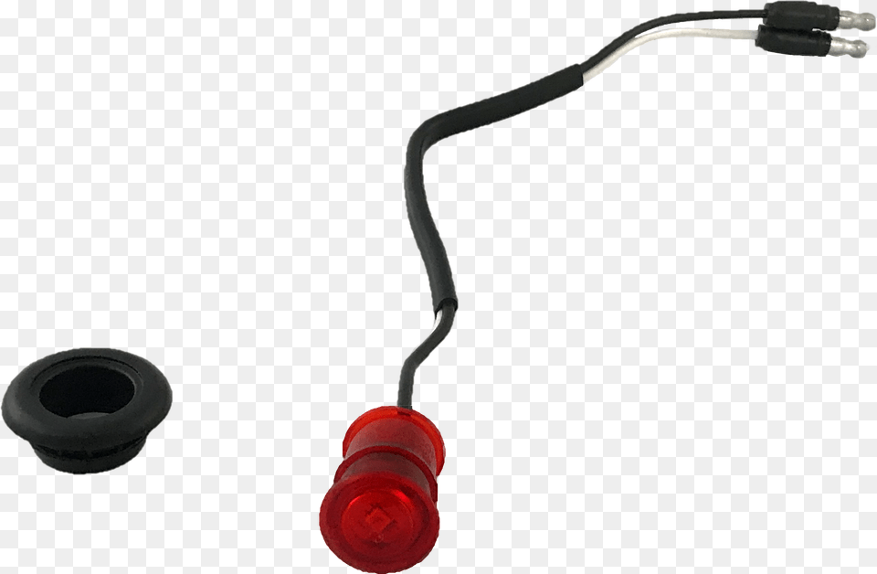 Truck Lite Markerclearance Light Red Led Tl Storage Cable, Electrical Device, Microphone, Electronics Png Image