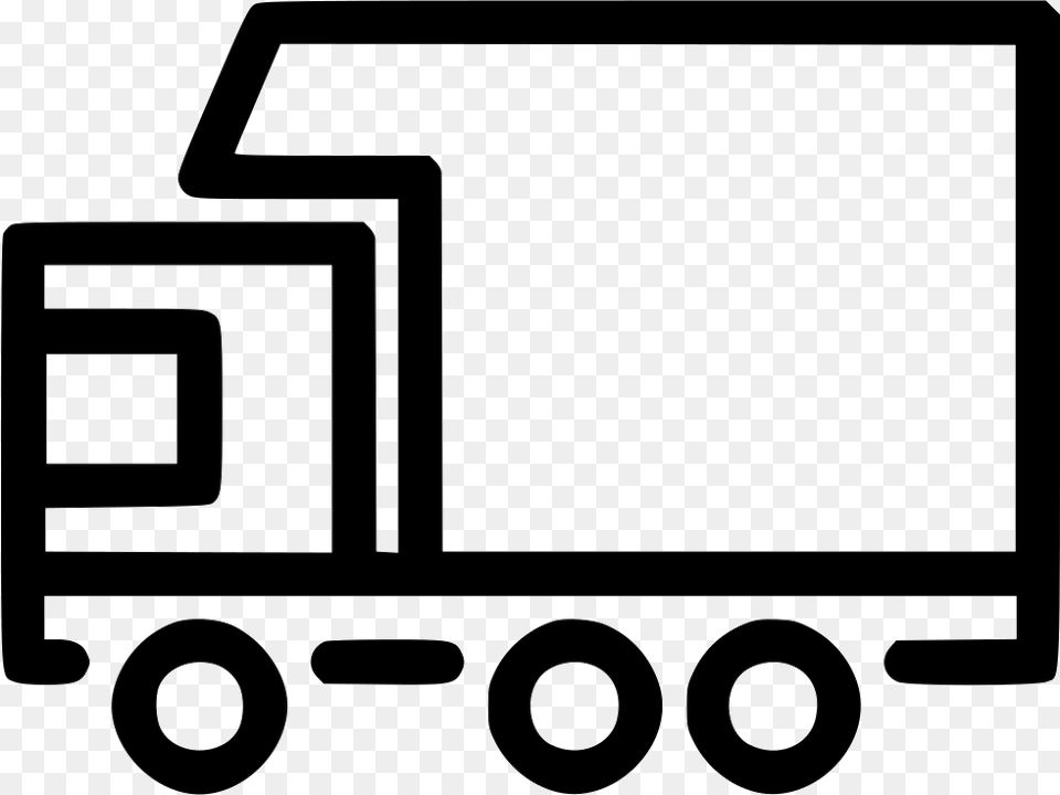 Truck Lorry Cargo Carrier Goods Vehicle Carrier Icon, Trailer Truck, Transportation, Moving Van, Van Png Image