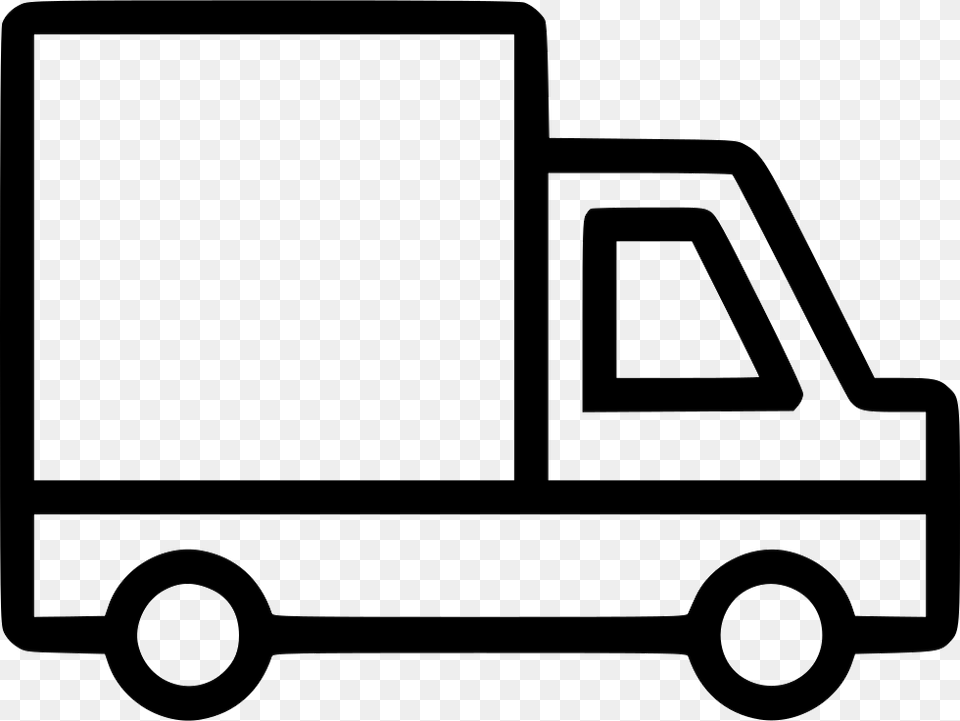 Truck Lorry Wagon Vehicle Traffic Camion Icon, Van, Transportation, Moving Van, Tool Free Png Download