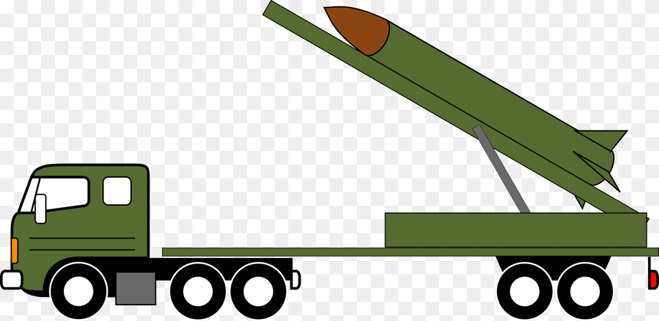 Truck Military Vehicle Clipart, Ammunition, Missile, Weapon Free Transparent Png