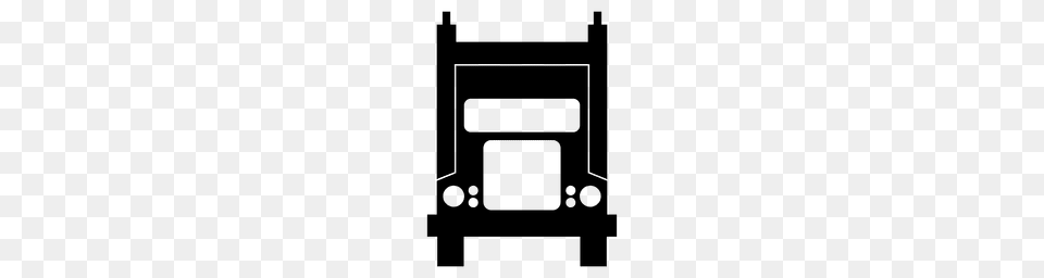 Truck Silhouette Clipart Free Clipart, Text, Mailbox Png