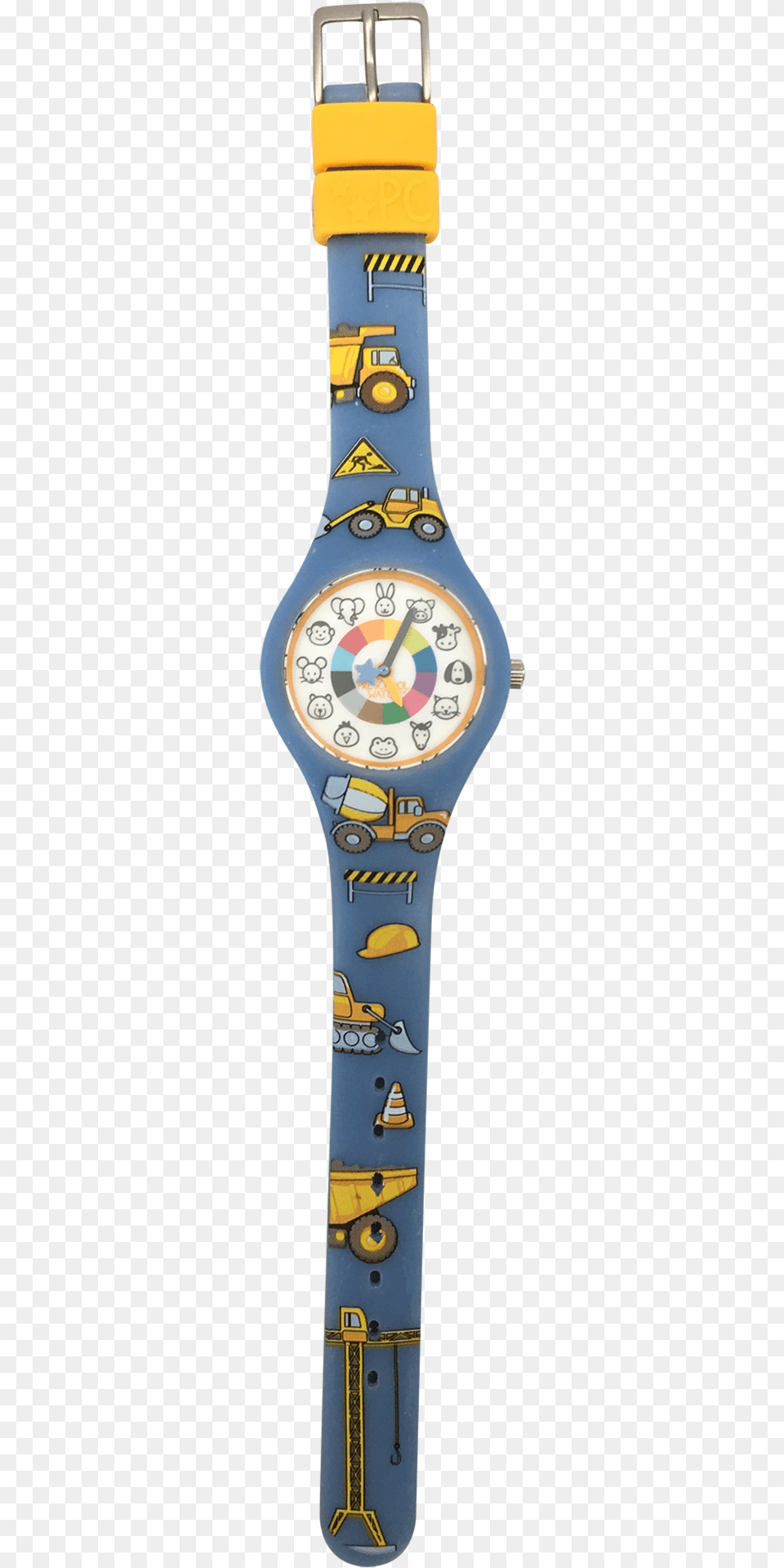 Truck Silicone Preschool Watch Flat Analog Watch, Arm, Body Part, Person, Wristwatch Png Image