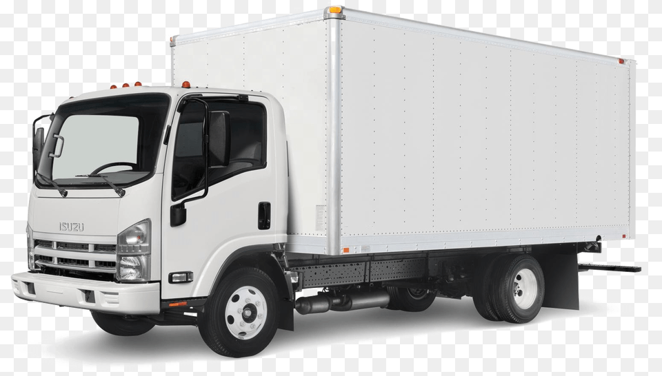 Truck Transparent Background Box Truck Ladder Rack, Transportation, Vehicle, Machine, Moving Van Free Png