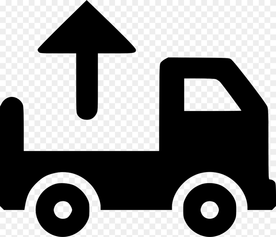 Truck Unload Truck Loading Icon, Cross, Symbol, Stencil, Tool Free Transparent Png