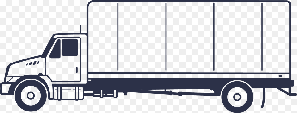 Truck Vector, Gray Png