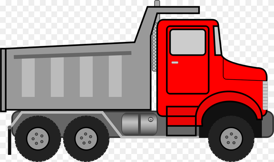 Truck Vector Clipart Image Stock Photo, Trailer Truck, Transportation, Vehicle, Machine Png