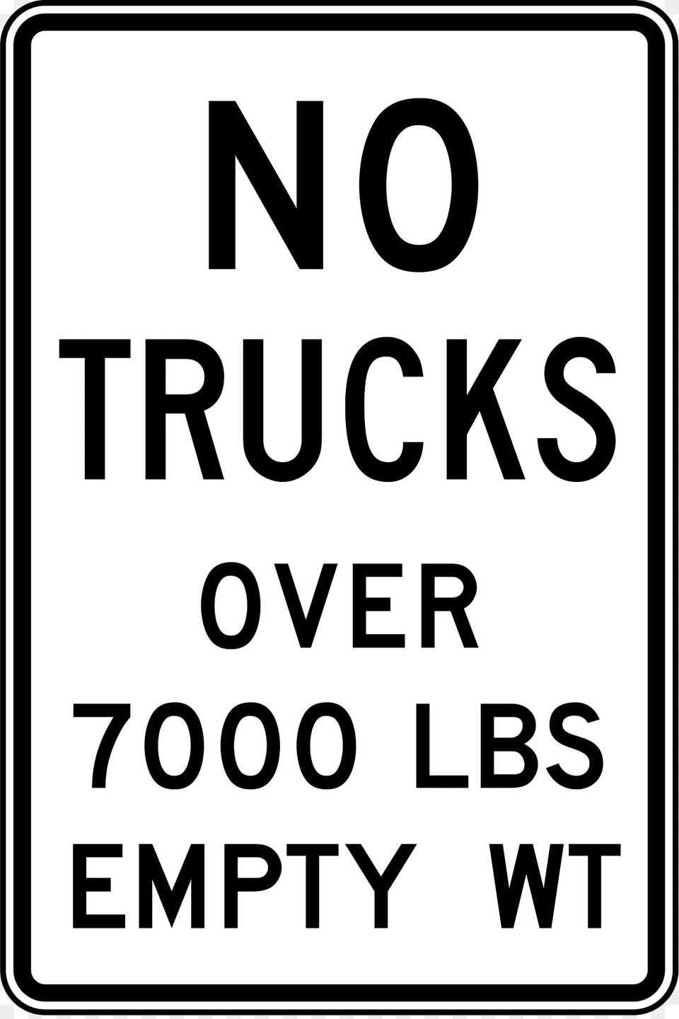 Truck Weight Limit Clipart, Sign, Symbol, Road Sign Free Png