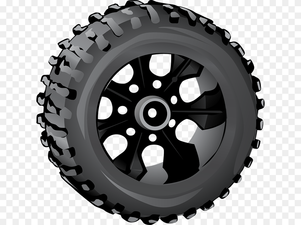 Truck Wheels Clipart, Alloy Wheel, Vehicle, Transportation, Tire Free Transparent Png