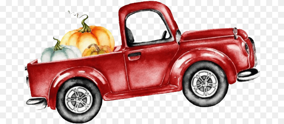 Truck With Tree On Top Clipart Pickup Truck, Transportation, Vehicle, Car Free Png Download