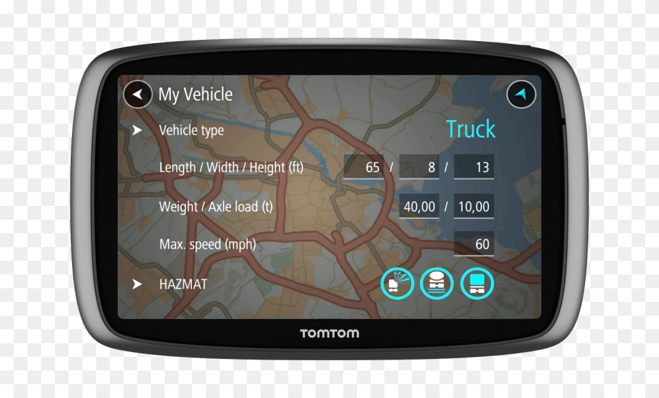 Trucker 600 Tomtom Gps, Electronics, Mobile Phone, Phone Free Png Download