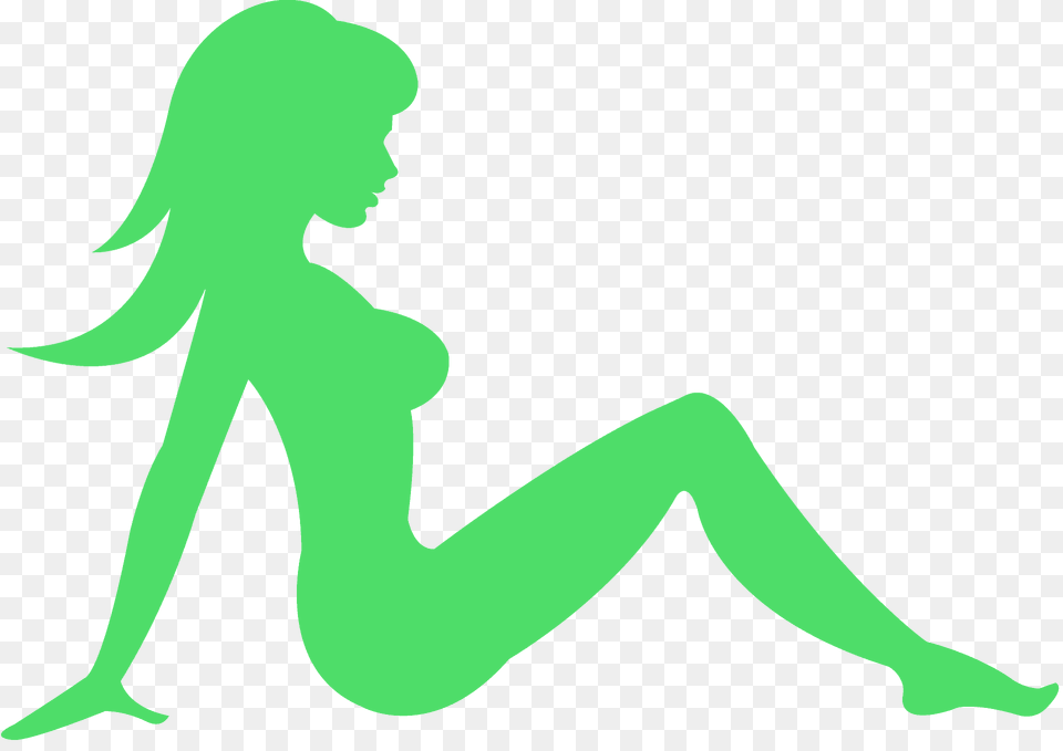 Trucker Girl Silhouette, Person, Clothing, Swimwear, Face Png