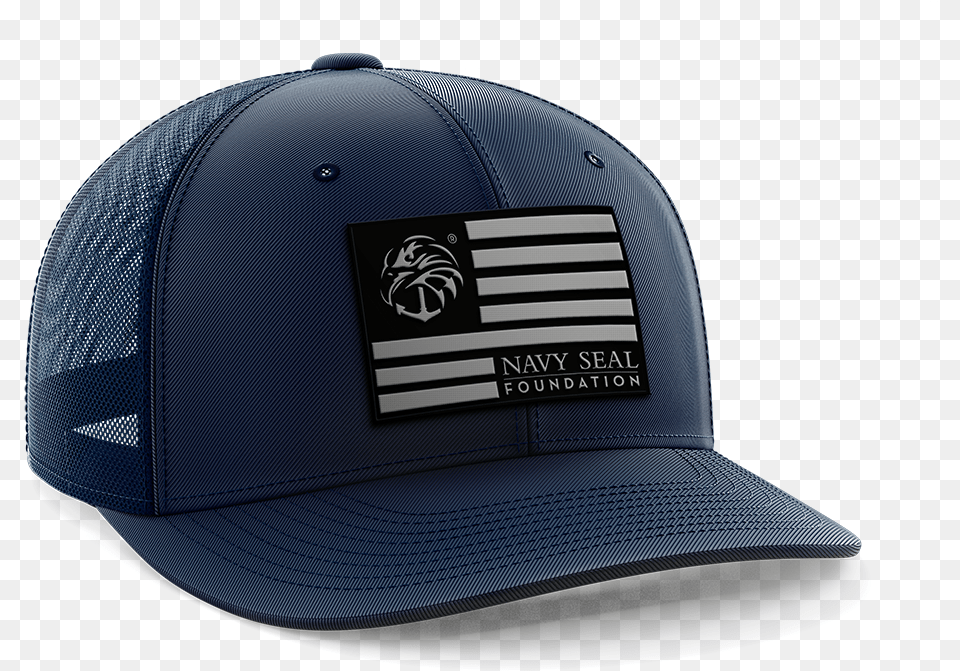 Trucker Hat Black Flag U2013 Shop Navy Seal Foundation Baseball Cap, Baseball Cap, Clothing, Helmet Free Png