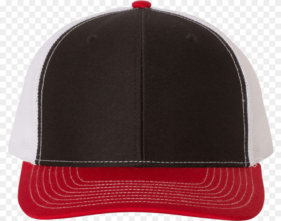 Trucker Hat Clipart Richardson 112 Hats Red Black, Baseball Cap, Cap, Clothing, Accessories Png