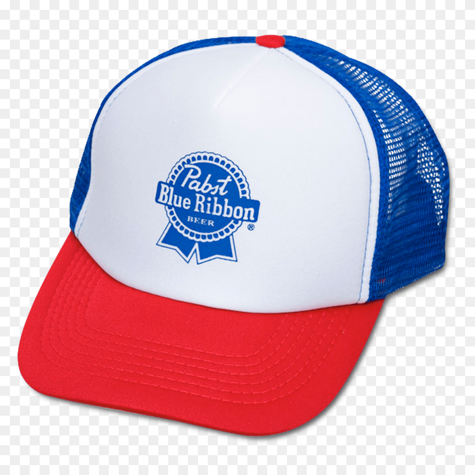 Trucker Hat Vector Black And White Library Pbr Hat Pabst Blue Ribbon Caps, Baseball Cap, Cap, Clothing, Helmet Free Png Download