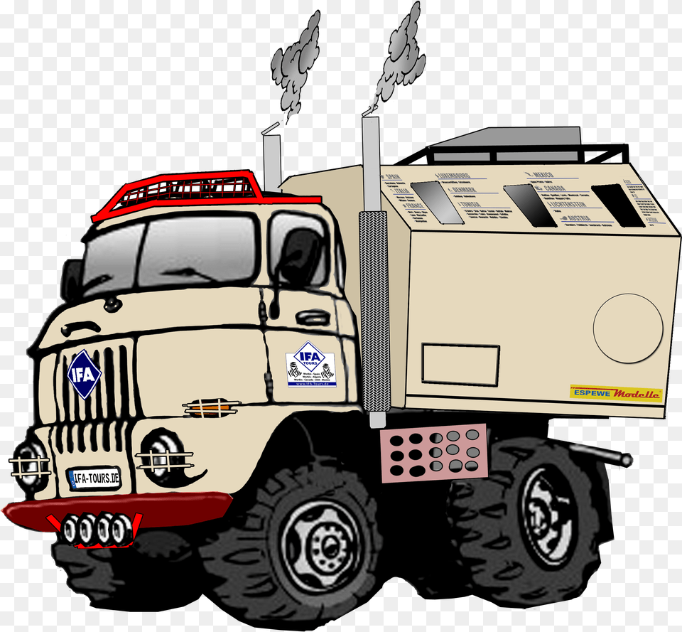 Trucking Vector Box Truck Ifa W, Machine, Wheel, Transportation, Vehicle Free Png Download