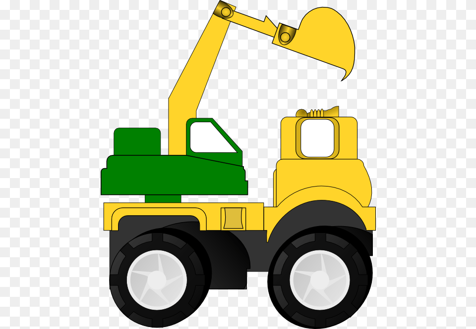Trucks Clipart, Bulldozer, Construction, Machine, Construction Crane Png Image