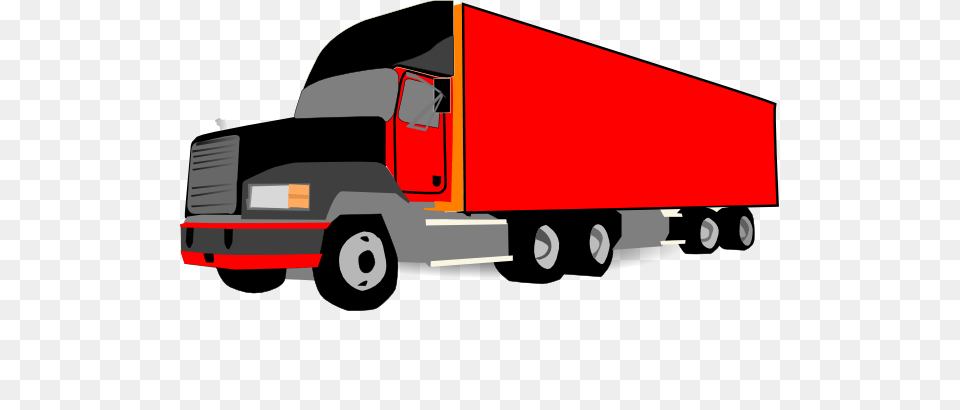 Trucks Clipart, Moving Van, Trailer Truck, Transportation, Truck Png