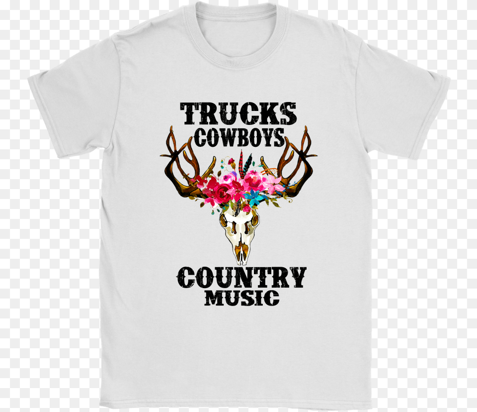 Trucks Cowboys Country Music Shirts U2013 Nfl T Shirts Store Baby Yoda Chick Fil, Clothing, T-shirt, Antler, Flower Png Image