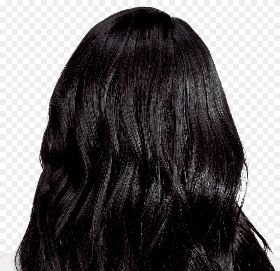 True Black Hair Color Png Image