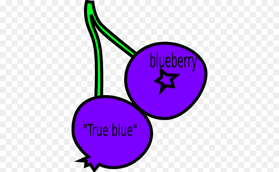 True Blue Clip Art, Food, Fruit, Plant, Produce Free Png Download