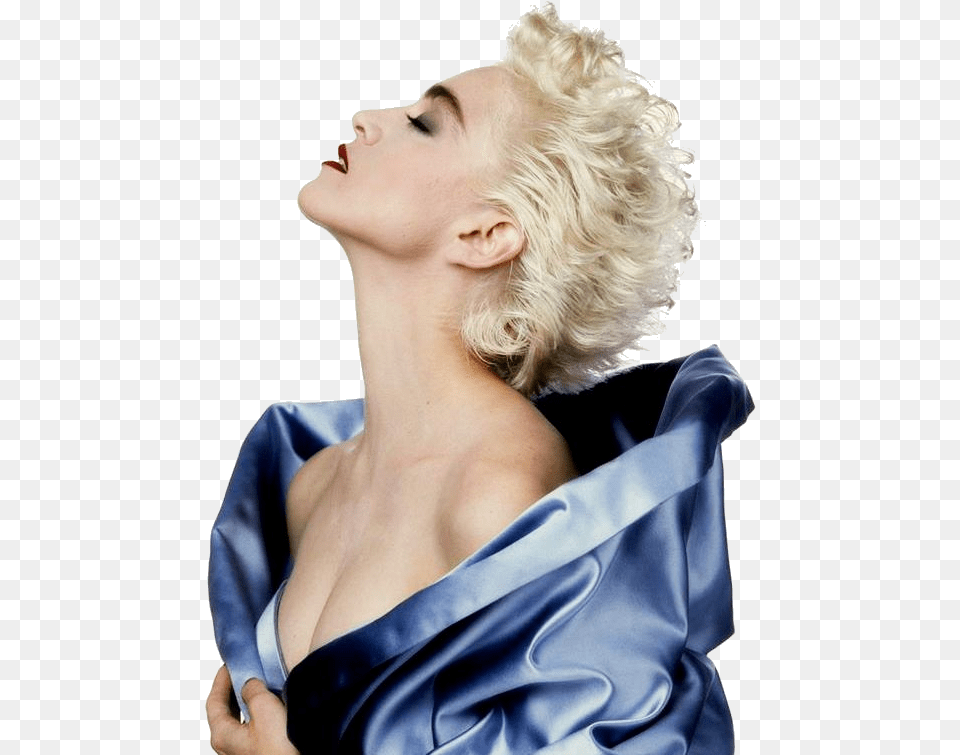 True Blue Madonna Herb Ritts, Adult, Portrait, Photography, Person Free Transparent Png