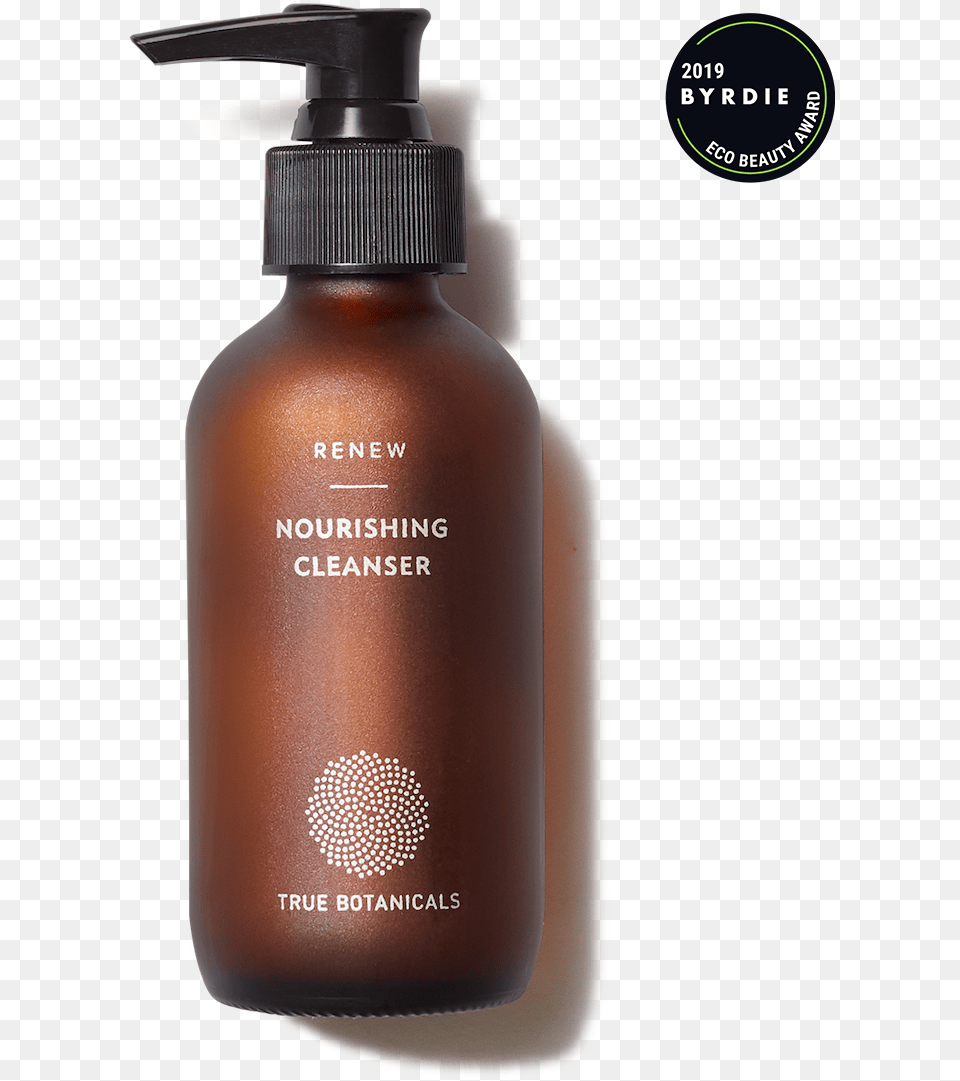 True Botanicals Clear Cleanser, Bottle, Lotion, Cosmetics, Perfume Png Image