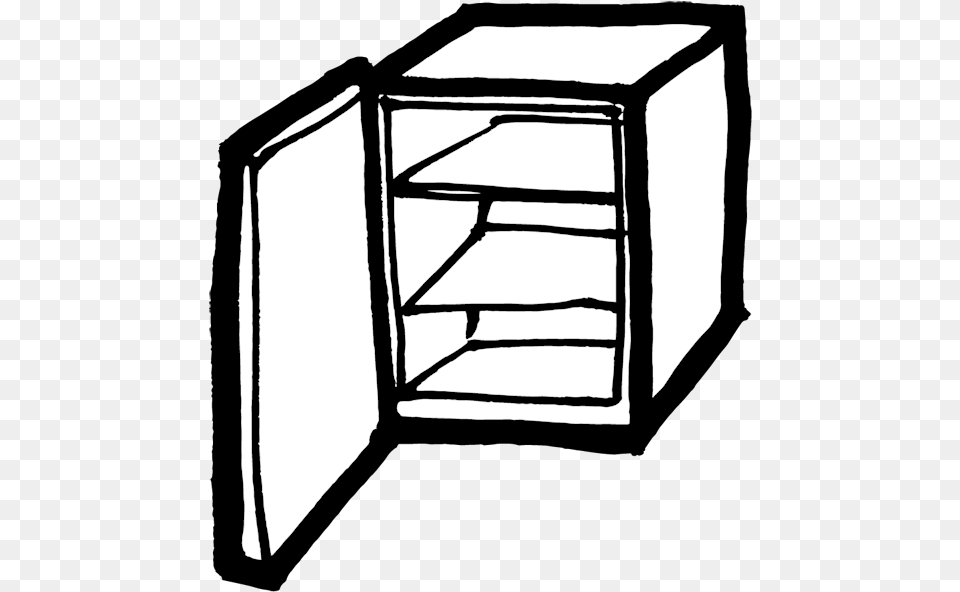 True Cubes Ice Cubes In Freezer Drawing, Device, Appliance, Electrical Device, Furniture Free Png