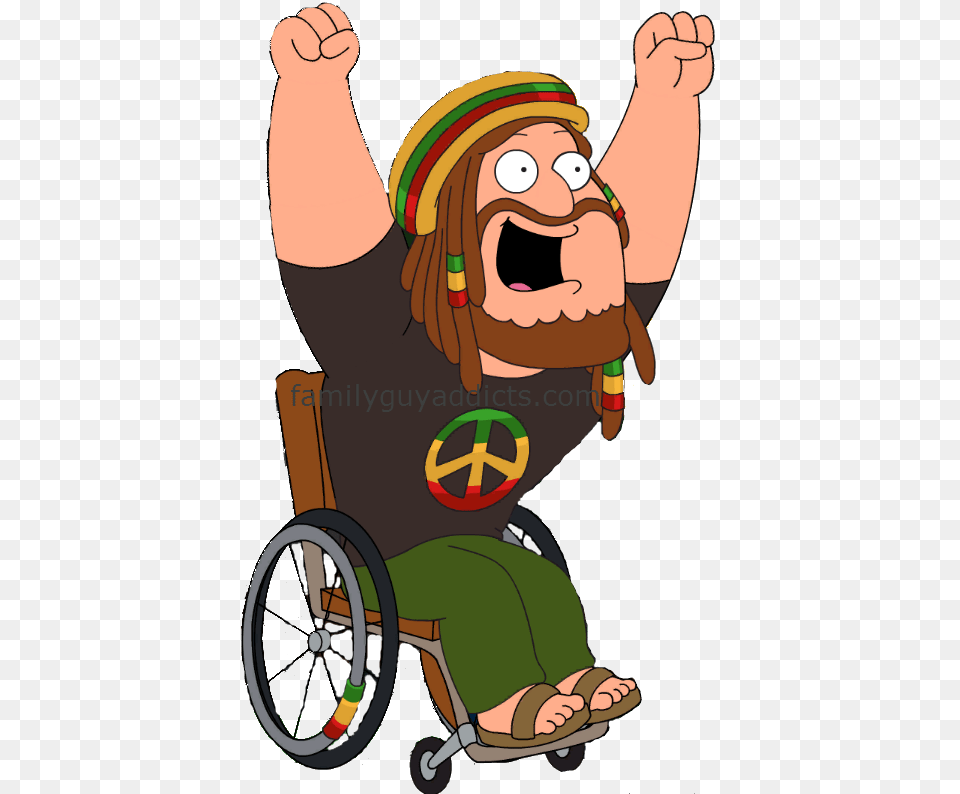 True Fan Challenge Family Guy Addicts, Furniture, Chair, Person, Wheelchair Png