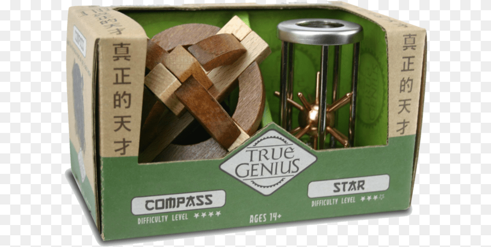 True Genius Compass Puzzle, Box Free Transparent Png