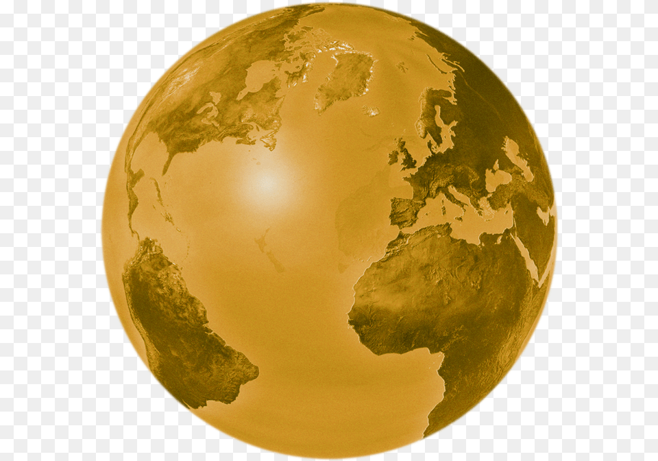 True Gold Mining Globe Silver Market Shades Of Gold, Astronomy, Outer Space, Planet, Sphere Free Transparent Png