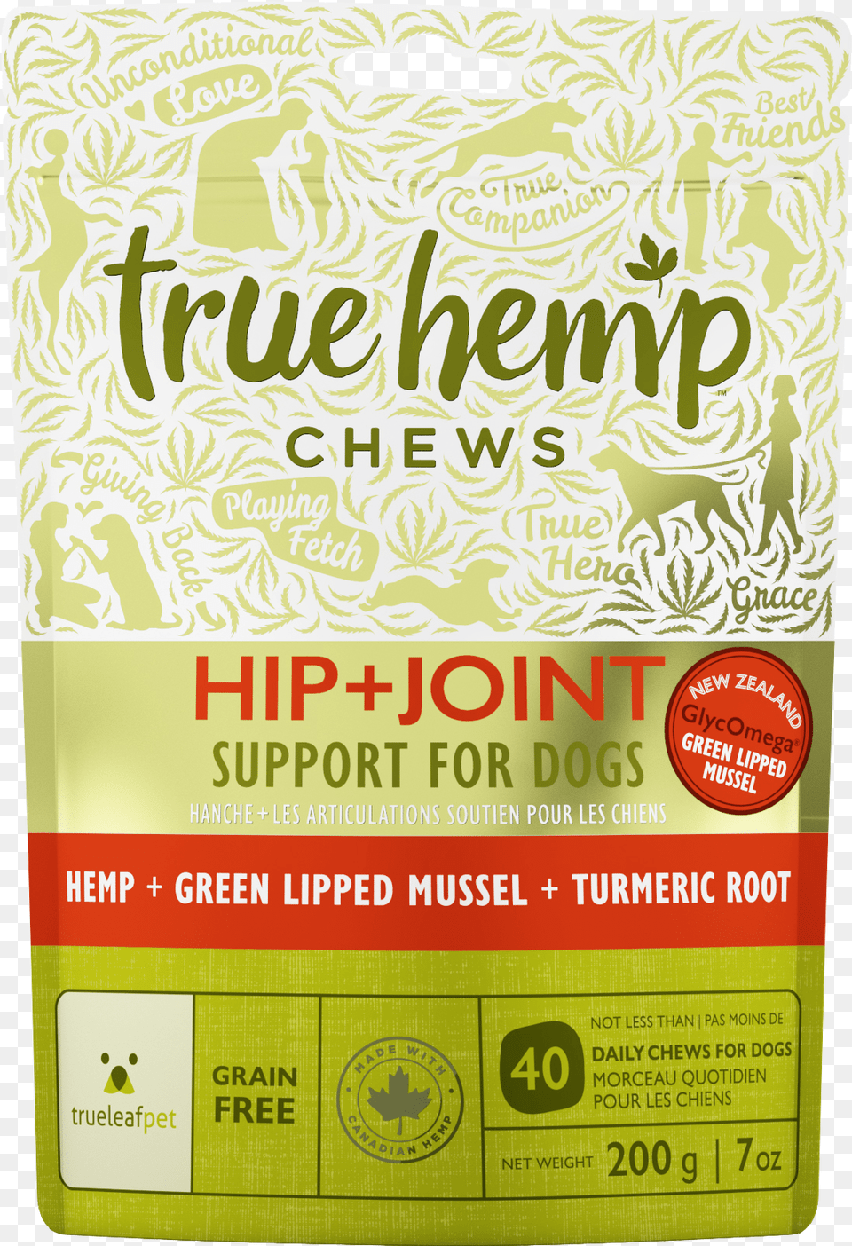 True Hemp Chews For Dogs, Advertisement, Poster, Adult, Male Png