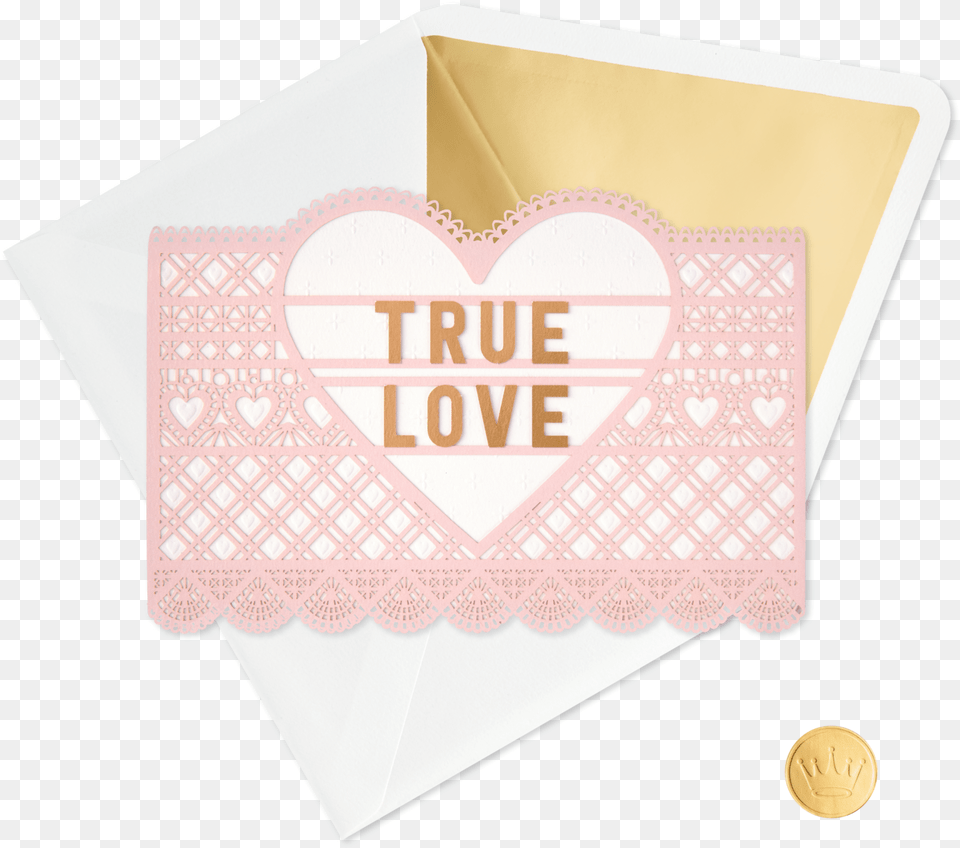 True Love Laser Cut Lace Valentine39s Day Envelope, Mail Free Png
