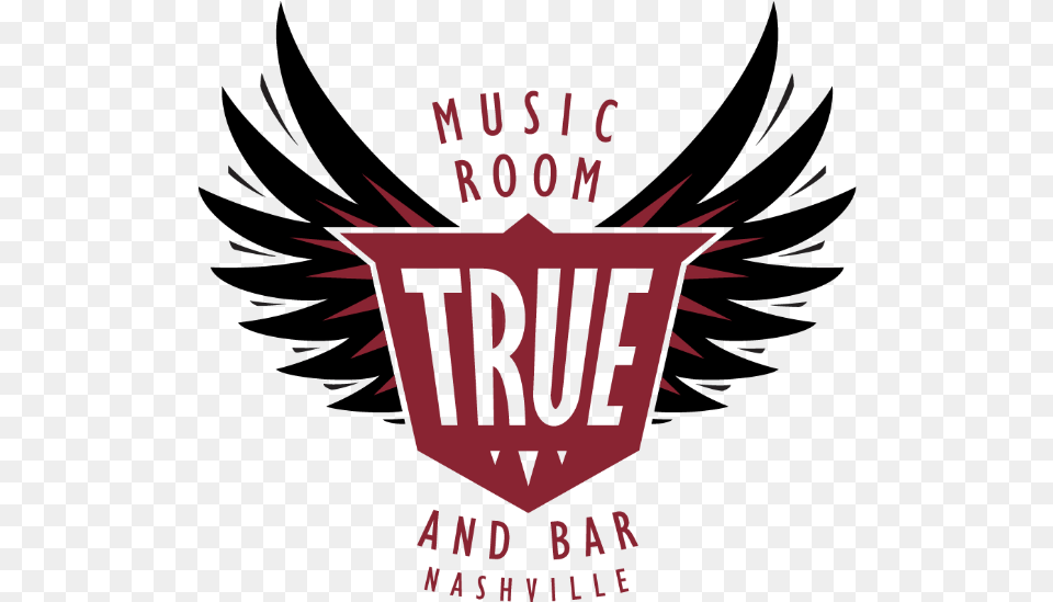 True Music Room And Bar Logo Graphic Design, Emblem, Symbol Free Transparent Png