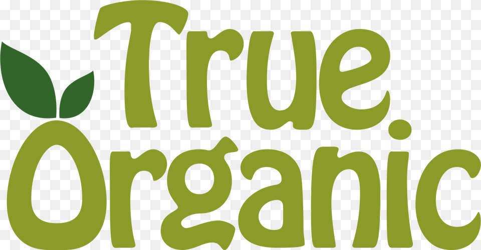 True Organic Organic Logo, Green, Text, Animal, Bear Png Image