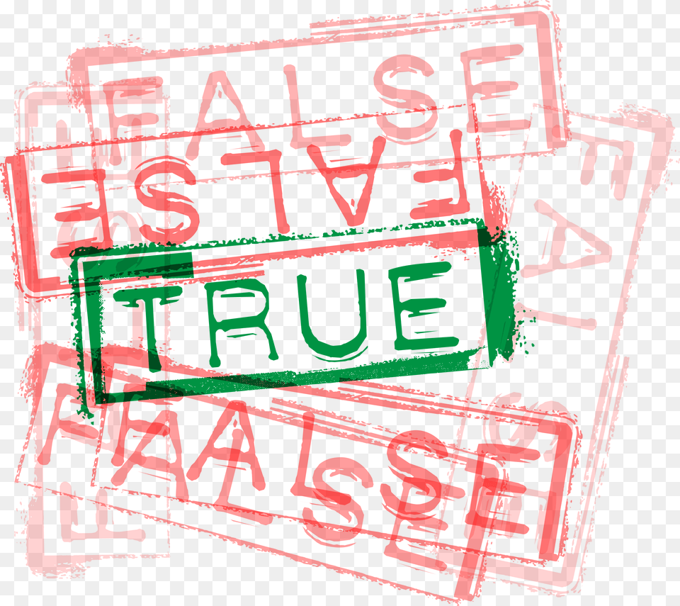 True Stamp False, Text, Advertisement, Poster Free Transparent Png
