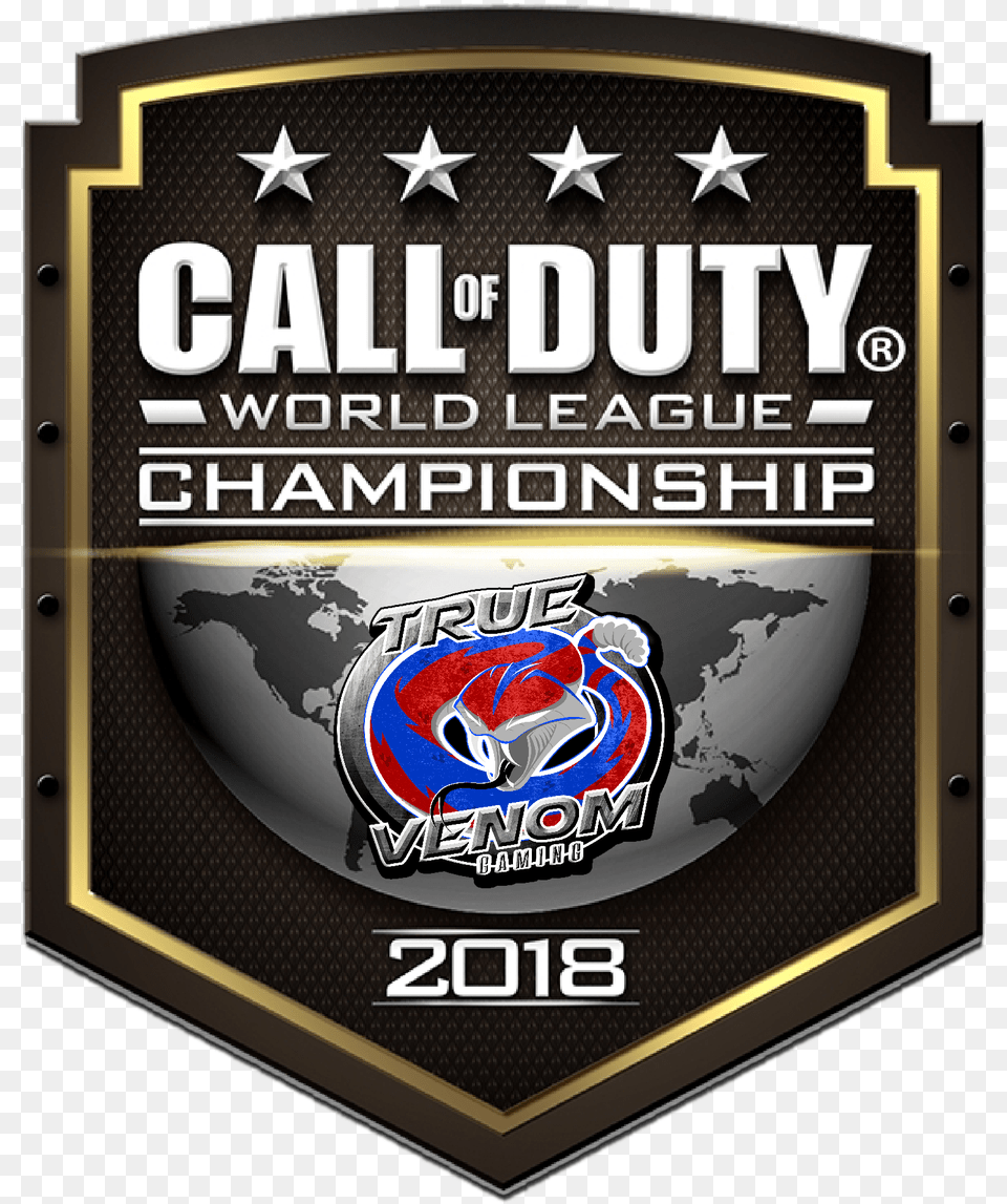 True Venom Gaming Call Of Duty World League Championship 2018, Logo, Emblem, Symbol, Architecture Png