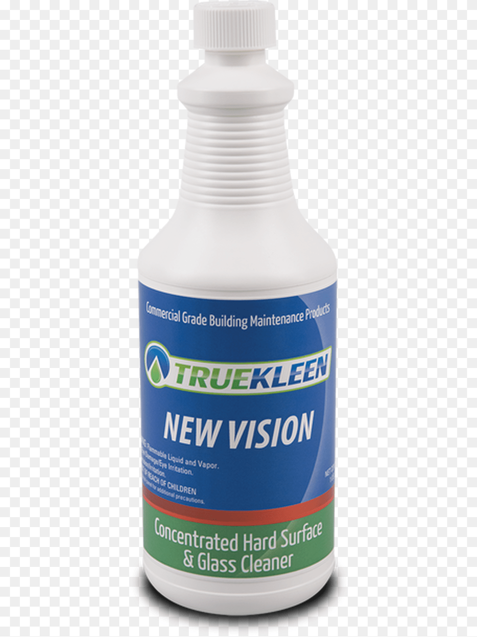 Truekleen New Vision Concentrated Glass Cleaner Solution, Bottle, Alcohol, Beer, Beverage Png