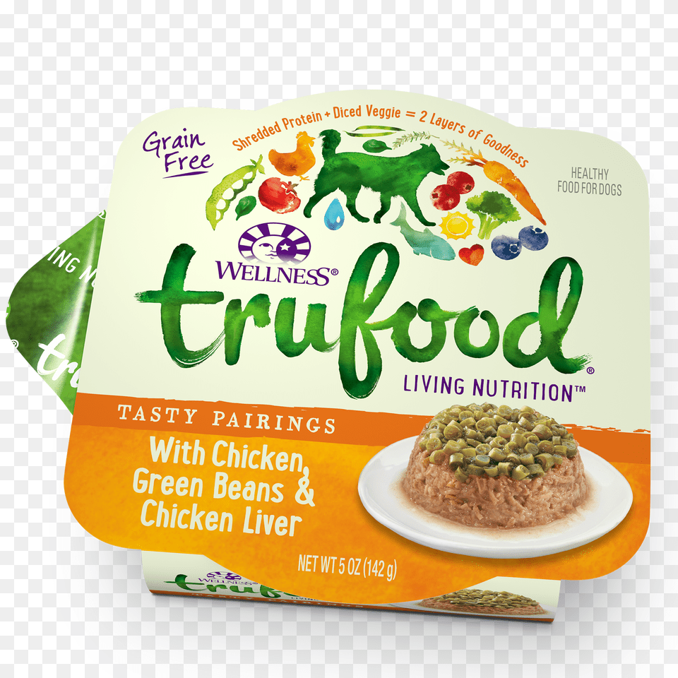 Trufood Tasty Pairings Chicken Green Beans Chicken Liver, Advertisement, Food, Lunch, Meal Free Png Download