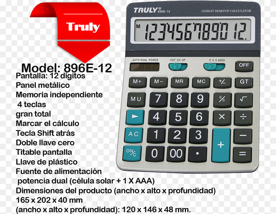 Truly Calculator, Electronics, Mobile Phone, Phone Free Png Download