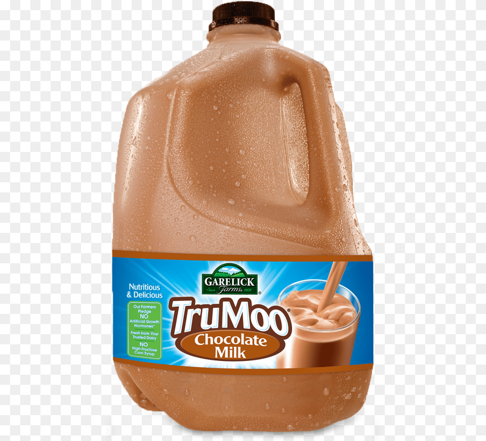 Trumoo 1 Lowfat Chocolate Milk Trumoo Chocolate Milk Gallon, Beverage, Juice, Bottle, Shaker Png Image
