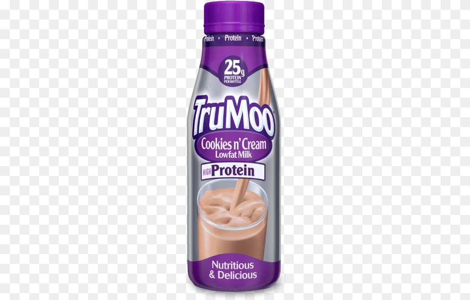 Trumoo Protein Cookies N39 Cream Milk Trumoo Cookies And Cream Milk, Cup, Dairy, Food, Beverage Free Transparent Png