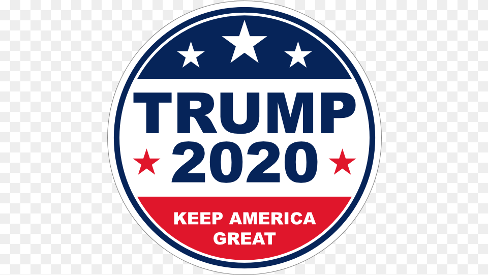 Trump 2020 Circle Sticker Logo 2020 Trump 2020, Symbol Png Image