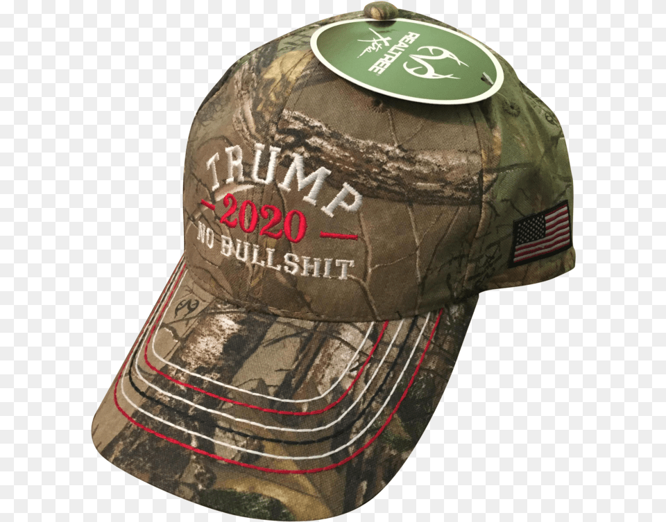 Trump 2020 No Bullshit Hat, Baseball Cap, Cap, Clothing, Helmet Png Image