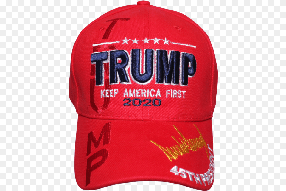 Trump 2020 Punisher Hair Red For Baseball, Baseball Cap, Cap, Clothing, Hat Png