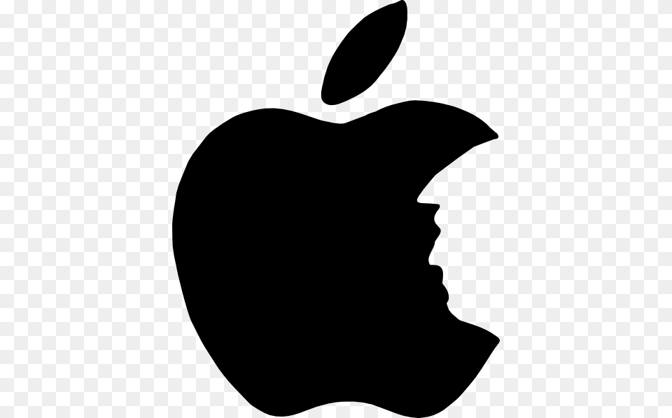 Trump Apple Face Clip Art, Silhouette, Stencil, Logo Free Transparent Png