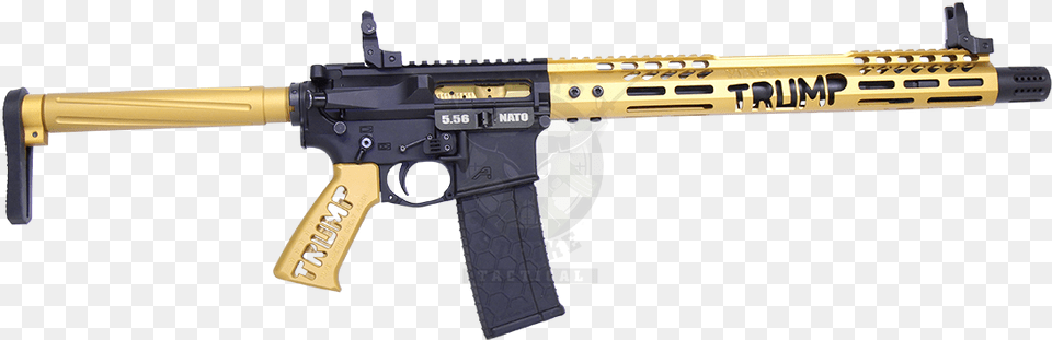 Trump Ar 15 Furniture, Firearm, Gun, Rifle, Weapon Free Transparent Png