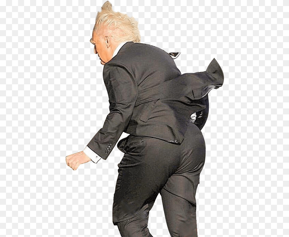 Trump Ass Blank Template For Photoshop Trump Standing Transparent, Suit, Clothing, Formal Wear, Person Png Image