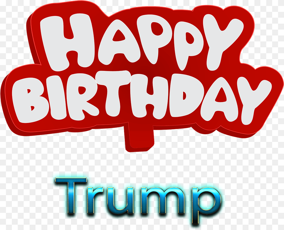 Trump Background Happy Birthday Shivani Logo, Text Png